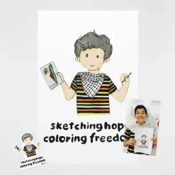 Children Of Art | Gifts Under $30*Wear The Peace Ahmed M. Poster Pack