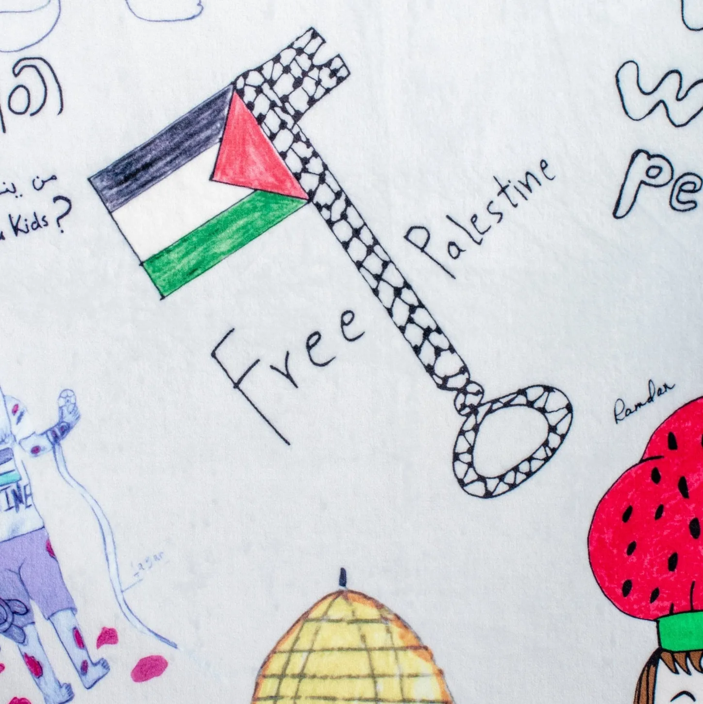 Children Of Art | Home*Wear The Peace Children Of Art Blanket