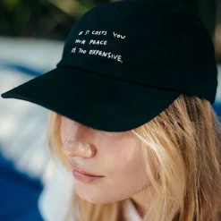Gifts Under $30 | Best Sellers*Wear The Peace Cost Of Peace Cap Black