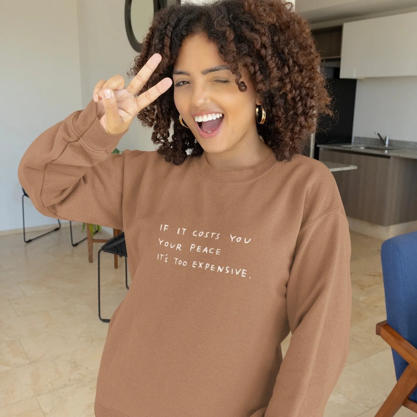 Best Sellers | Crewnecks*Wear The Peace Cost Of Peace Crewneck