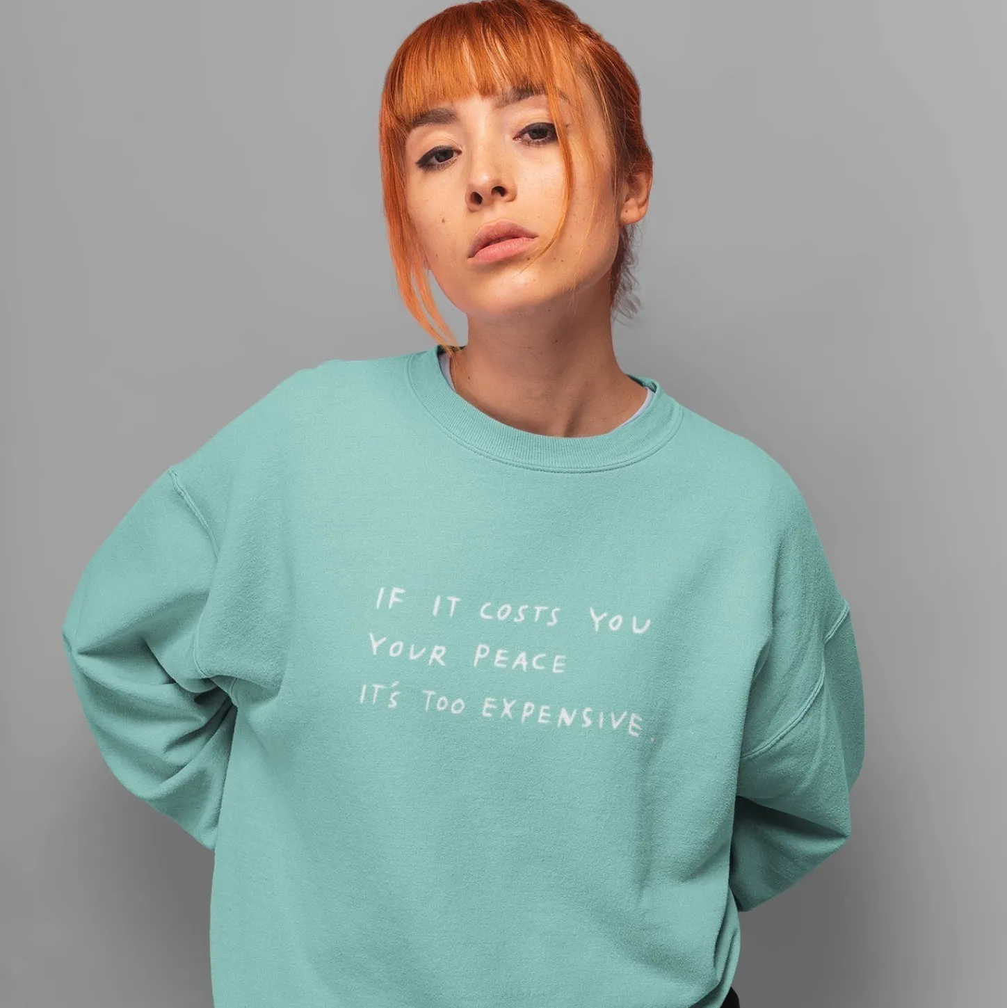 Best Sellers | Crewnecks*Wear The Peace Cost Of Peace Crewneck