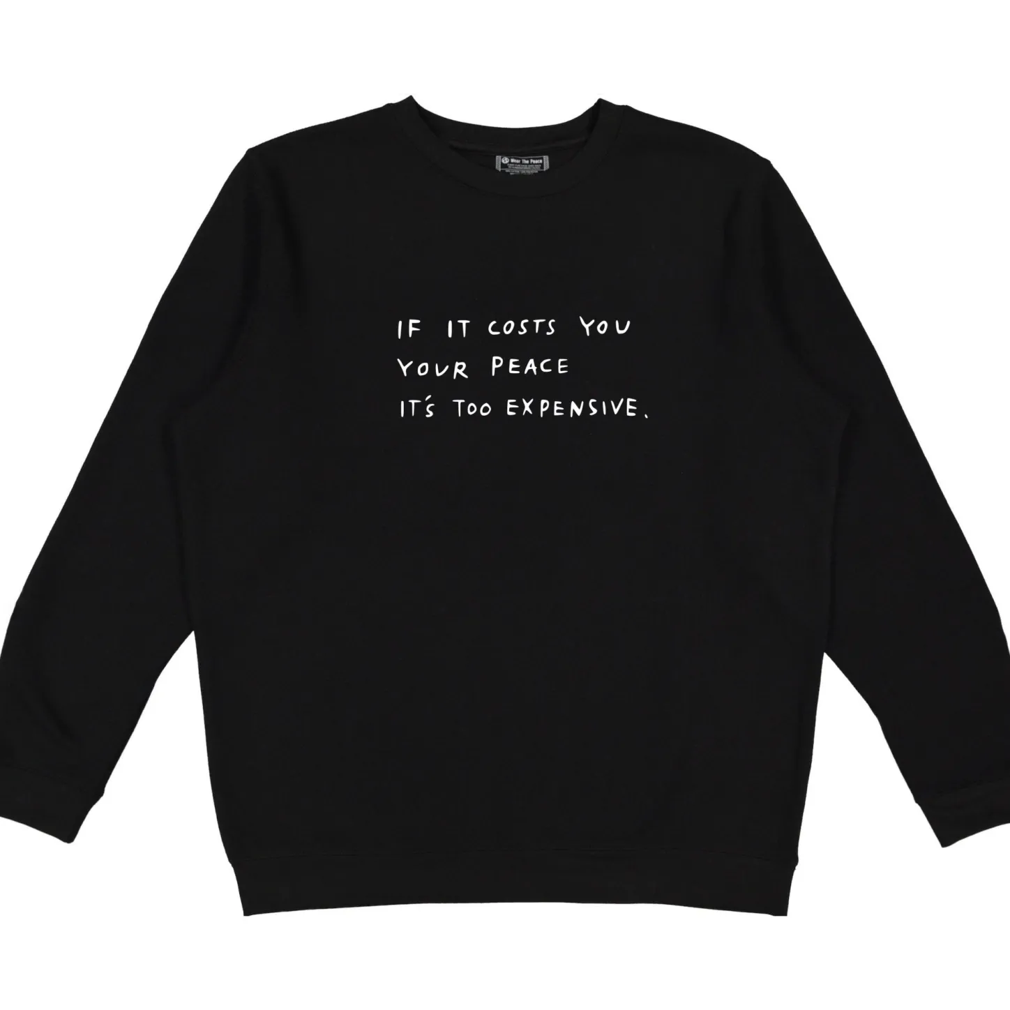 Best Sellers | Crewnecks*Wear The Peace Cost Of Peace Crewneck