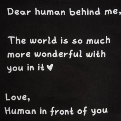 Best Sellers | Hoodies*Wear The Peace Dear Human Behind Me Hoodie