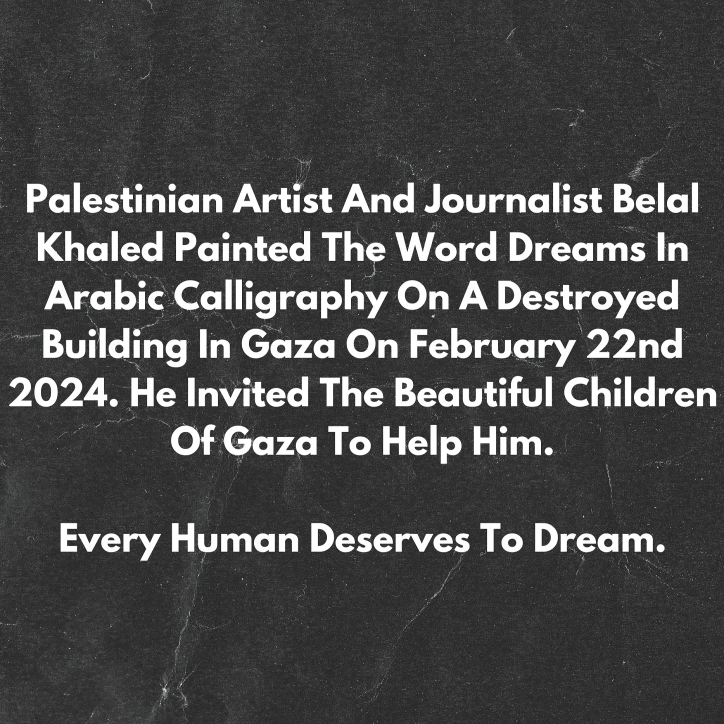 Tees | Belal Khaled X Wtp*Wear The Peace Dreams Of Gaza Long Sleeve Tee (WTP X Belal Khaled)