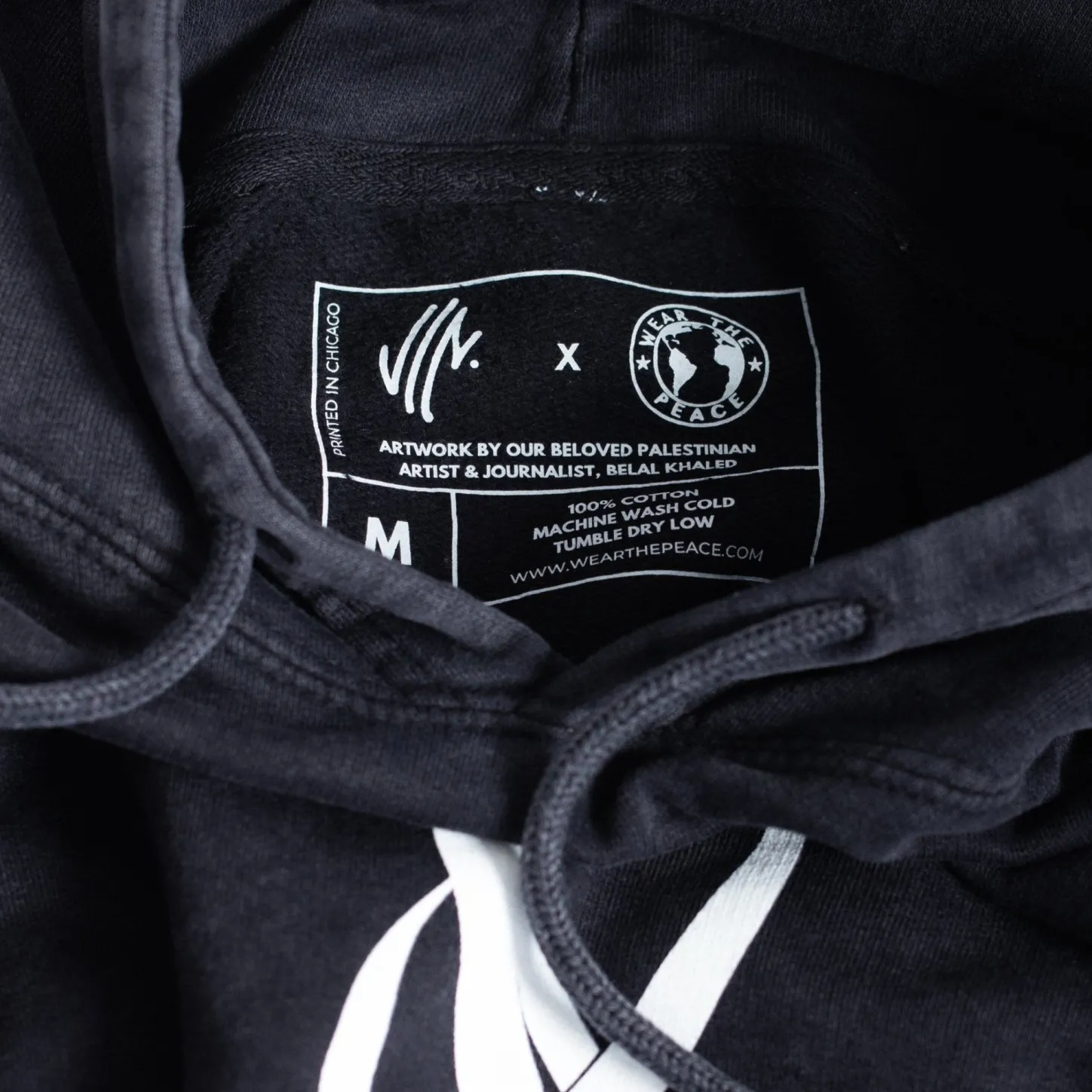 Hoodies & Crews | Belal Khaled X Wtp*Wear The Peace Dreams Of Gaza Vintage Hoodie (WTP X Belal Khaled)