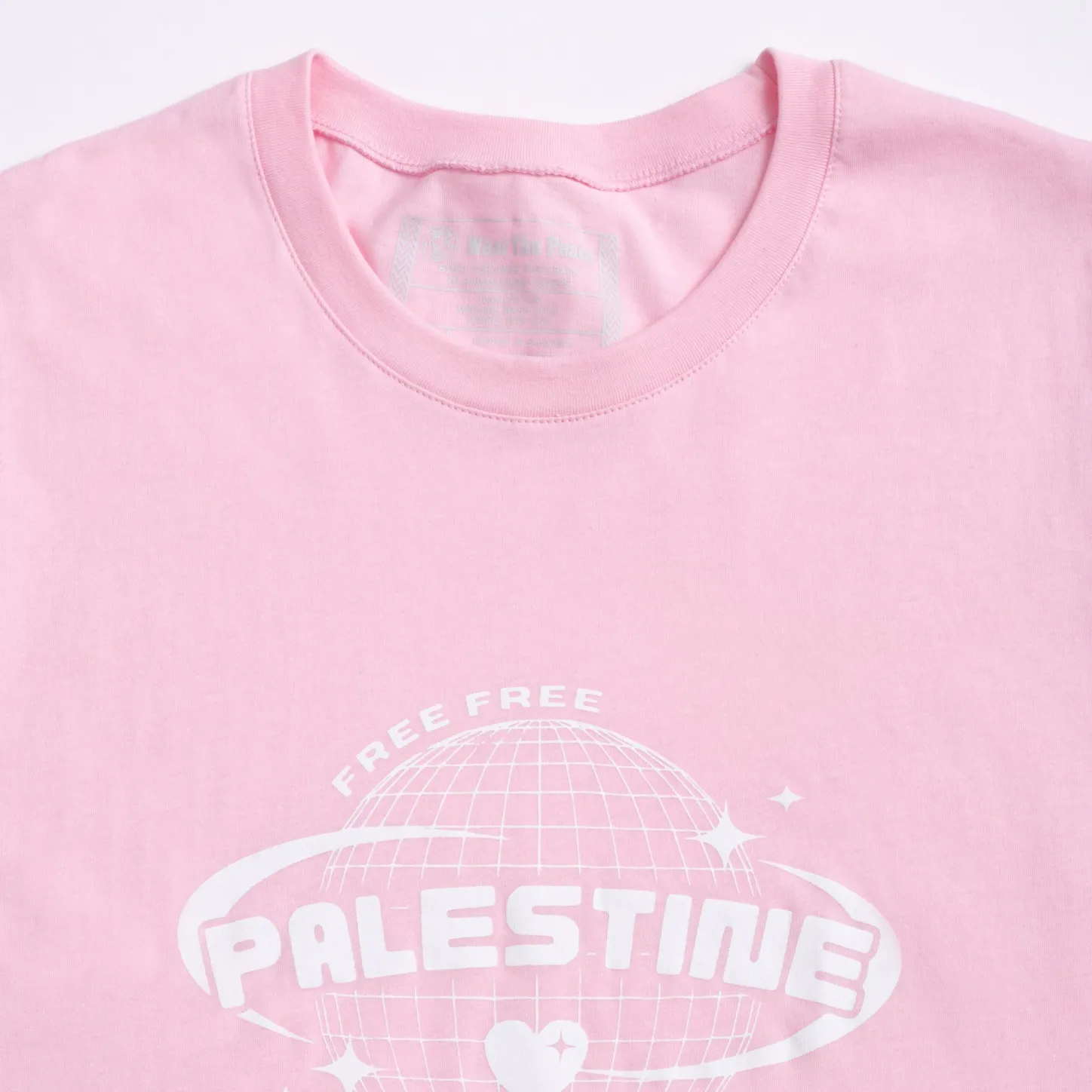 Tees*Wear The Peace Free Palestine Muscle Tank