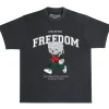 Tees | Best Sellers*Wear The Peace Freedom Bear Heavyweight Tee
