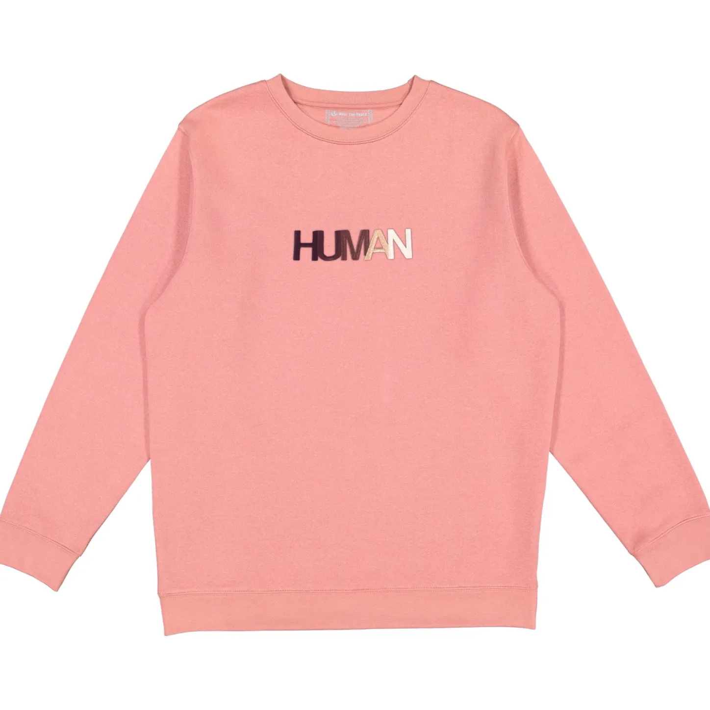 Best Sellers | Crewnecks*Wear The Peace Human Embroidered Crewneck