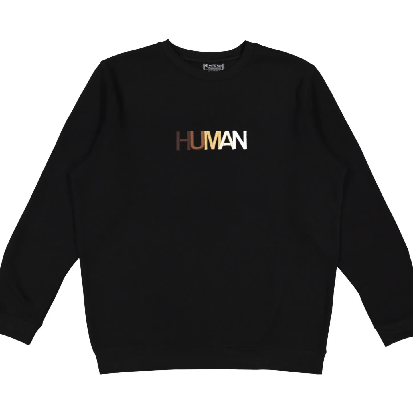 Best Sellers | Crewnecks*Wear The Peace Human Embroidered Crewneck