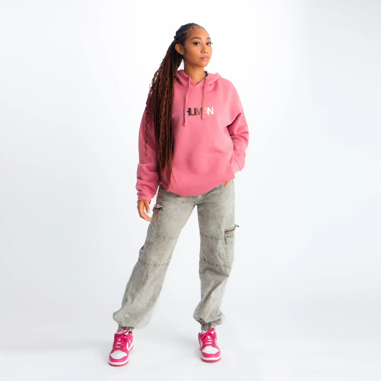 Best Sellers | Hoodies*Wear The Peace Human Embroidered Hoodie