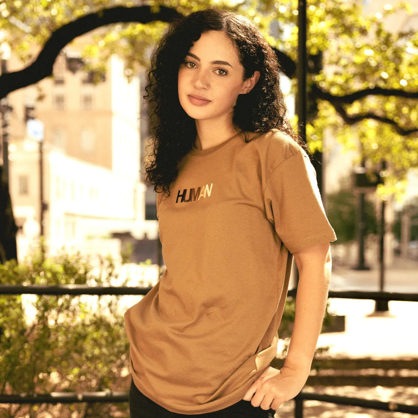 Best Sellers | Gifts Under $30*Wear The Peace Human Embroidered Tee