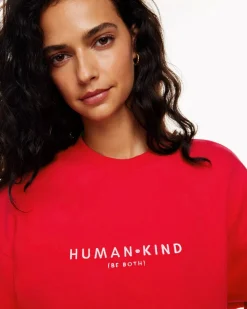 Best Sellers | Crewnecks*Wear The Peace Human Kind Embroidered Crewneck