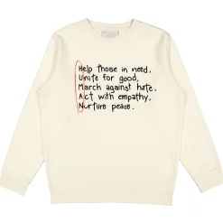 Crewnecks*Wear The Peace Human Values Crewneck