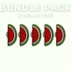 Pins & Accessories | Bundles*Wear The Peace 5 Melon Pins Bundle Pack