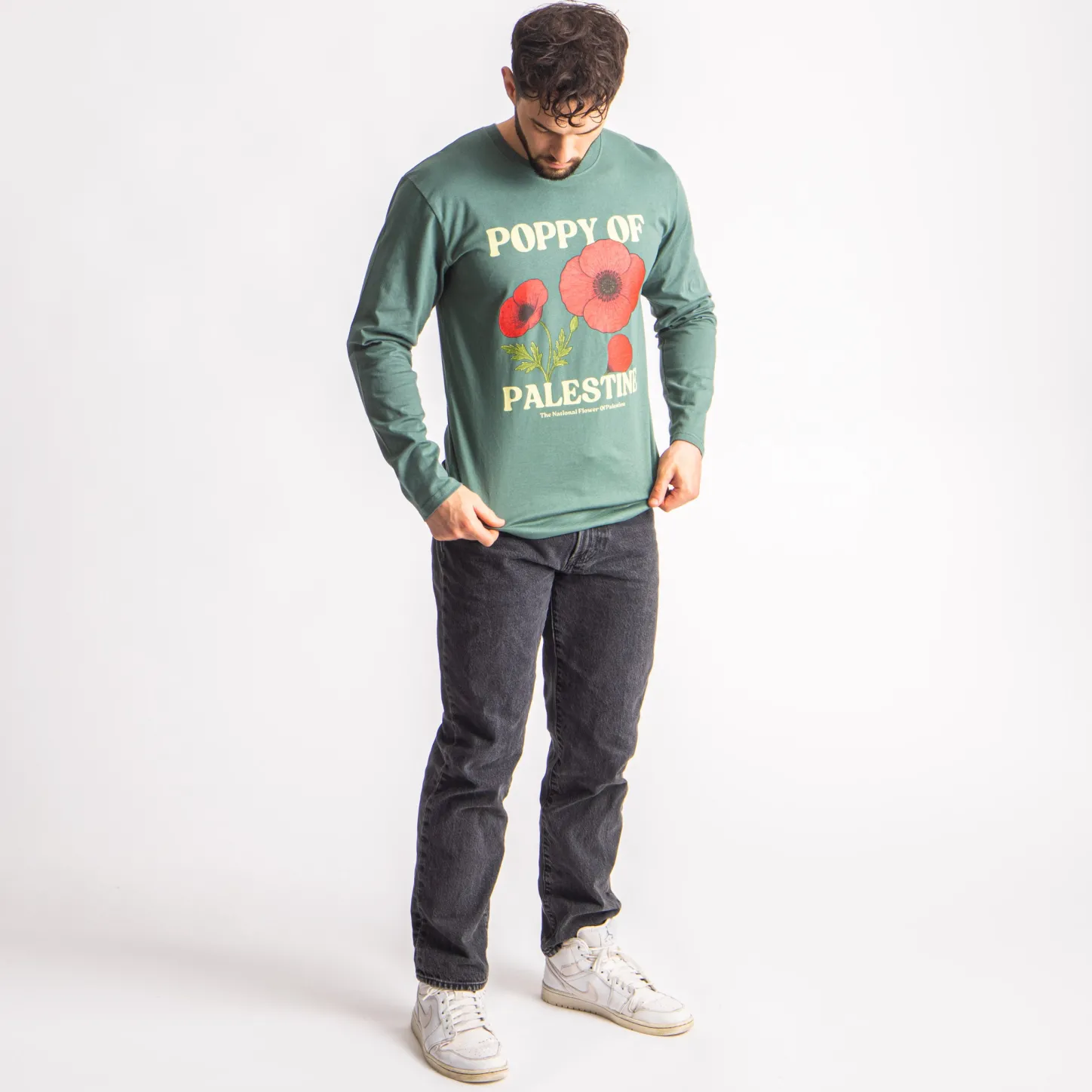 Tees | Tees*Wear The Peace National Poppy Long Sleeve Tee