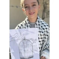 Children Of Art | Gifts Under $30*Wear The Peace Nesreen Poster Pack