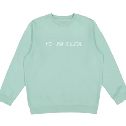 Gifts Under $30 | Crewnecks*Wear The Peace No Human Is Illegal Crewneck