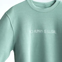 Gifts Under $30 | Crewnecks*Wear The Peace No Human Is Illegal Crewneck