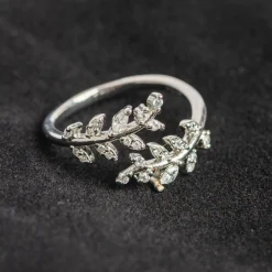 Gifts Under $30 | Rings*Wear The Peace Olive Branch Sterling Silver Ring