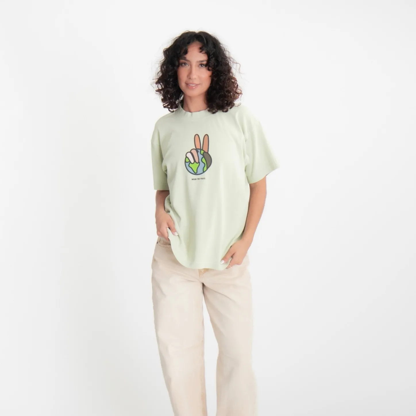 Gifts Under $30 | Tees*Wear The Peace Our World Heavyweight Tee