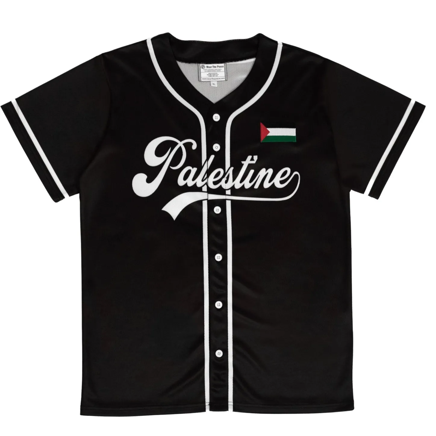 Tees | Best Sellers*Wear The Peace Palestine Baseball Away Jersey
