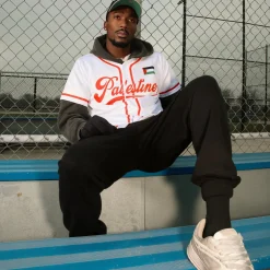 Tees | Best Sellers*Wear The Peace Palestine Baseball Home Jersey