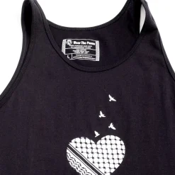 Tees | Gifts Under $30*Wear The Peace Palestine Heart Tank Top