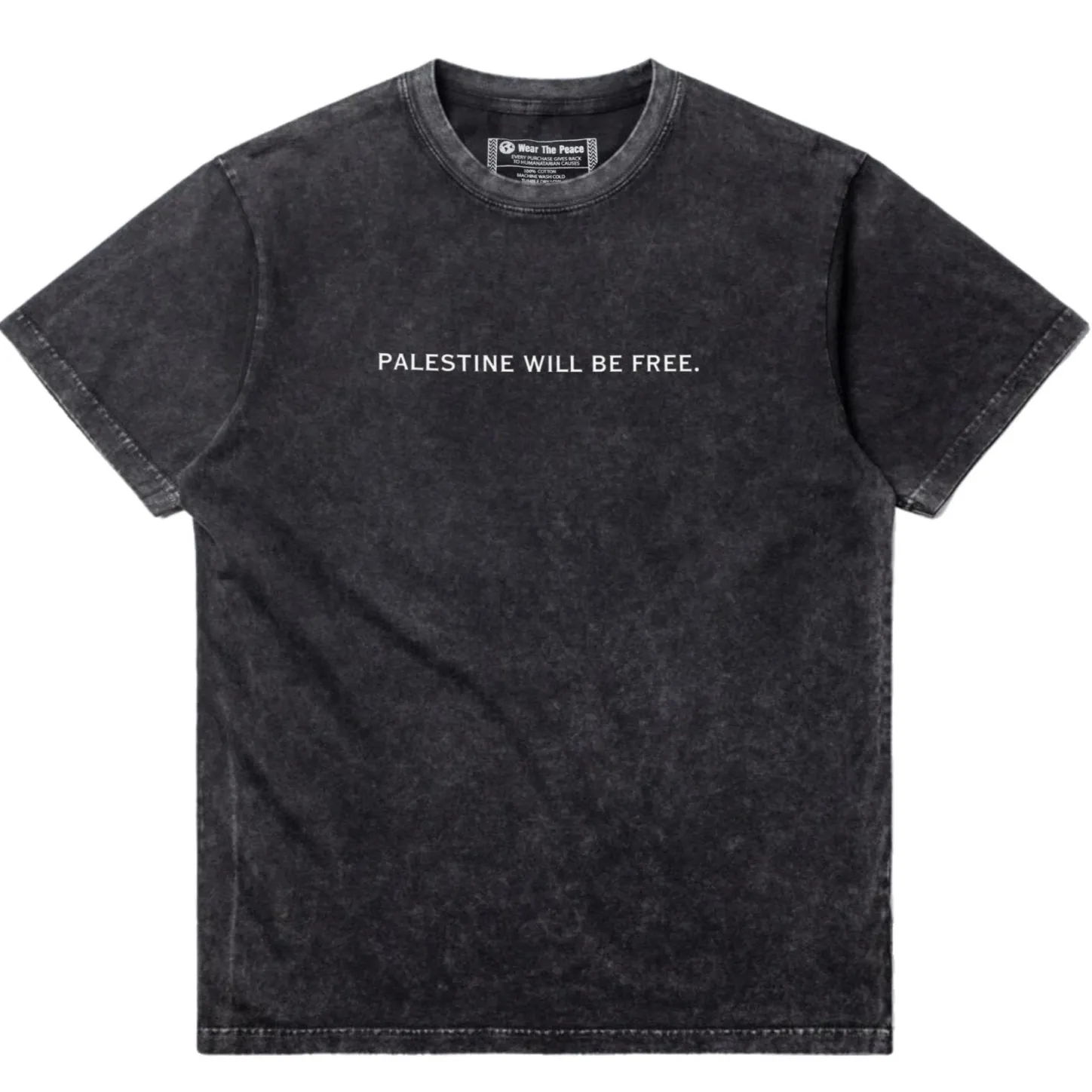 Tees | Tees*Wear The Peace Palestine Will Be Free Tee VintageBlack