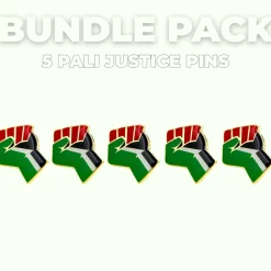 Pins & Accessories | Bundles*Wear The Peace 5 Pali Justice Pins Bundle Pack