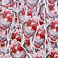 Pins & Accessories | Gifts Under $30*Wear The Peace Paliheart Sticker (Julia Mai Collab)