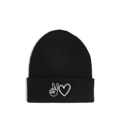Gifts Under $30 | Caps & Beanies*Wear The Peace Peace And Love Embroidered Beanie