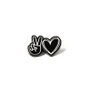 Gifts Under $30 | Pins & Keychains*Wear The Peace Peace and Love Pin