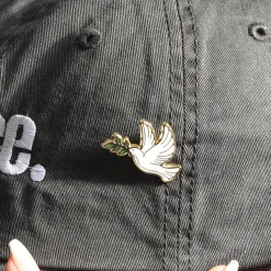 Gifts Under $30 | Pins & Keychains*Wear The Peace Peace Bird Pin