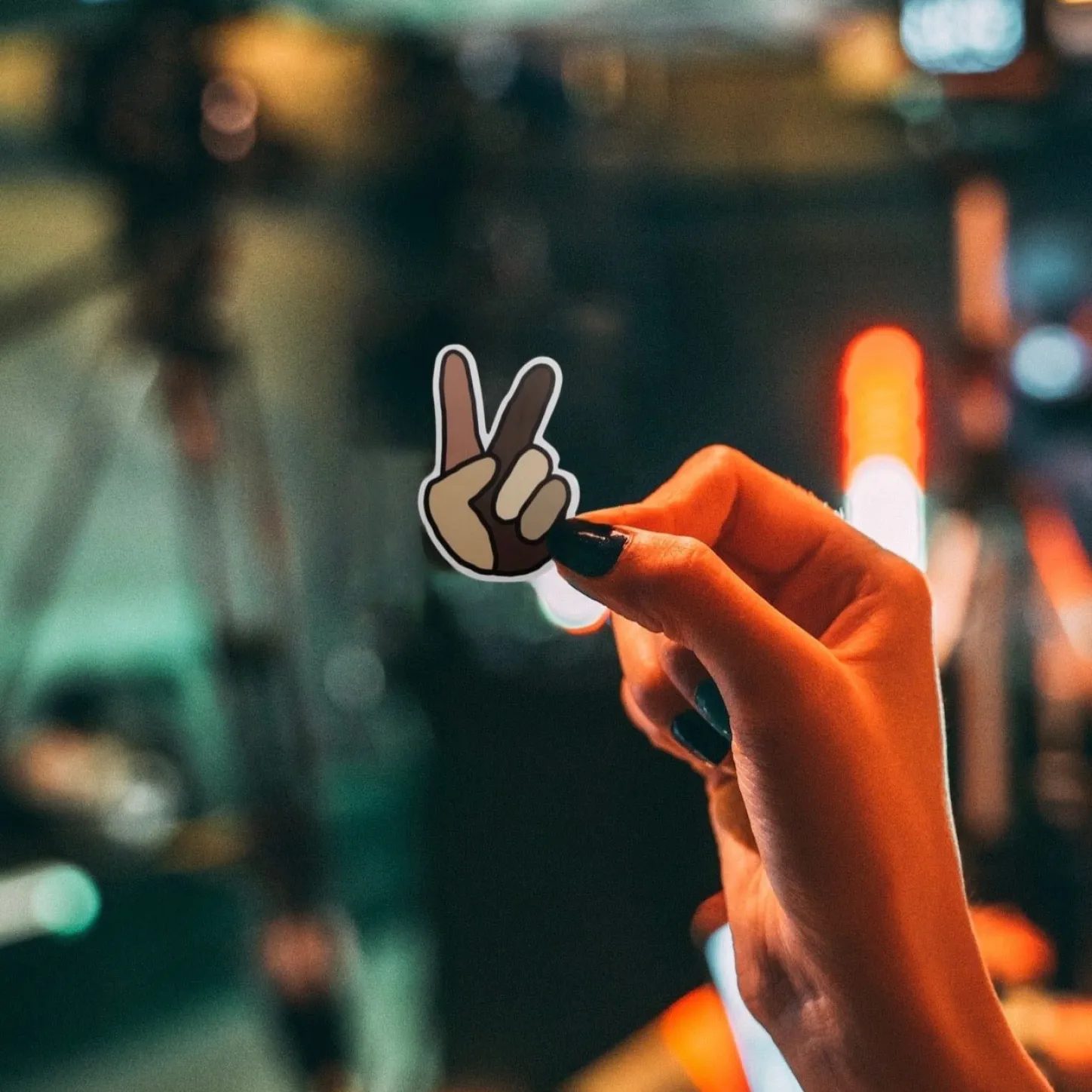 Gifts Under $30 | Stickers*Wear The Peace Peace Complexion Sticker