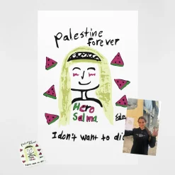 Children Of Art | Gifts Under $30*Wear The Peace Salma Poster Pack