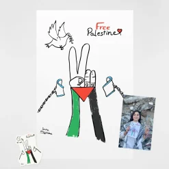 Children Of Art | Gifts Under $30*Wear The Peace Sama M. Poster Pack