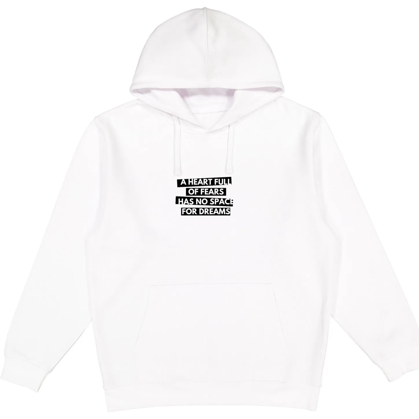 Clearance | Hoodies*Wear The Peace Space For Dreams White Hoodie