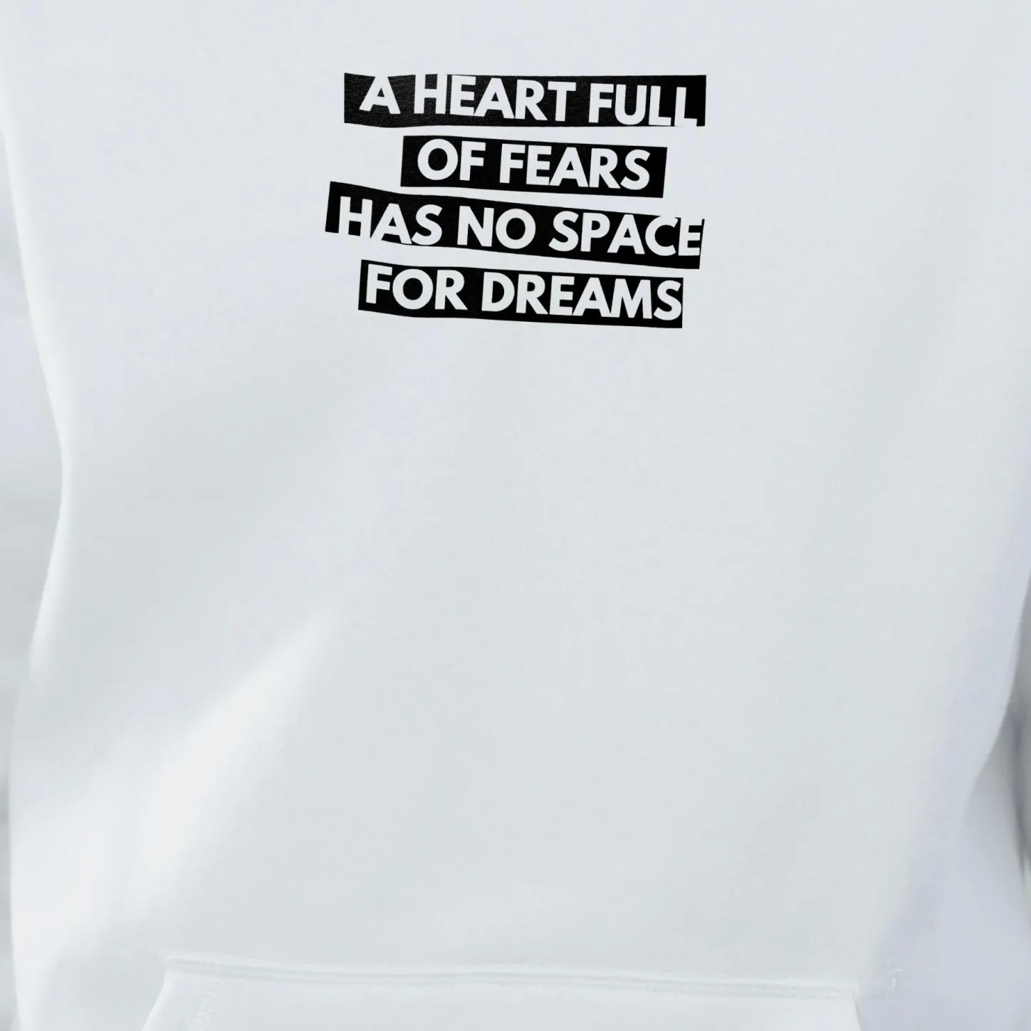 Clearance | Hoodies*Wear The Peace Space For Dreams White Hoodie