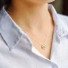 Necklaces*Wear The Peace Sunflower Sterling Necklace Silver