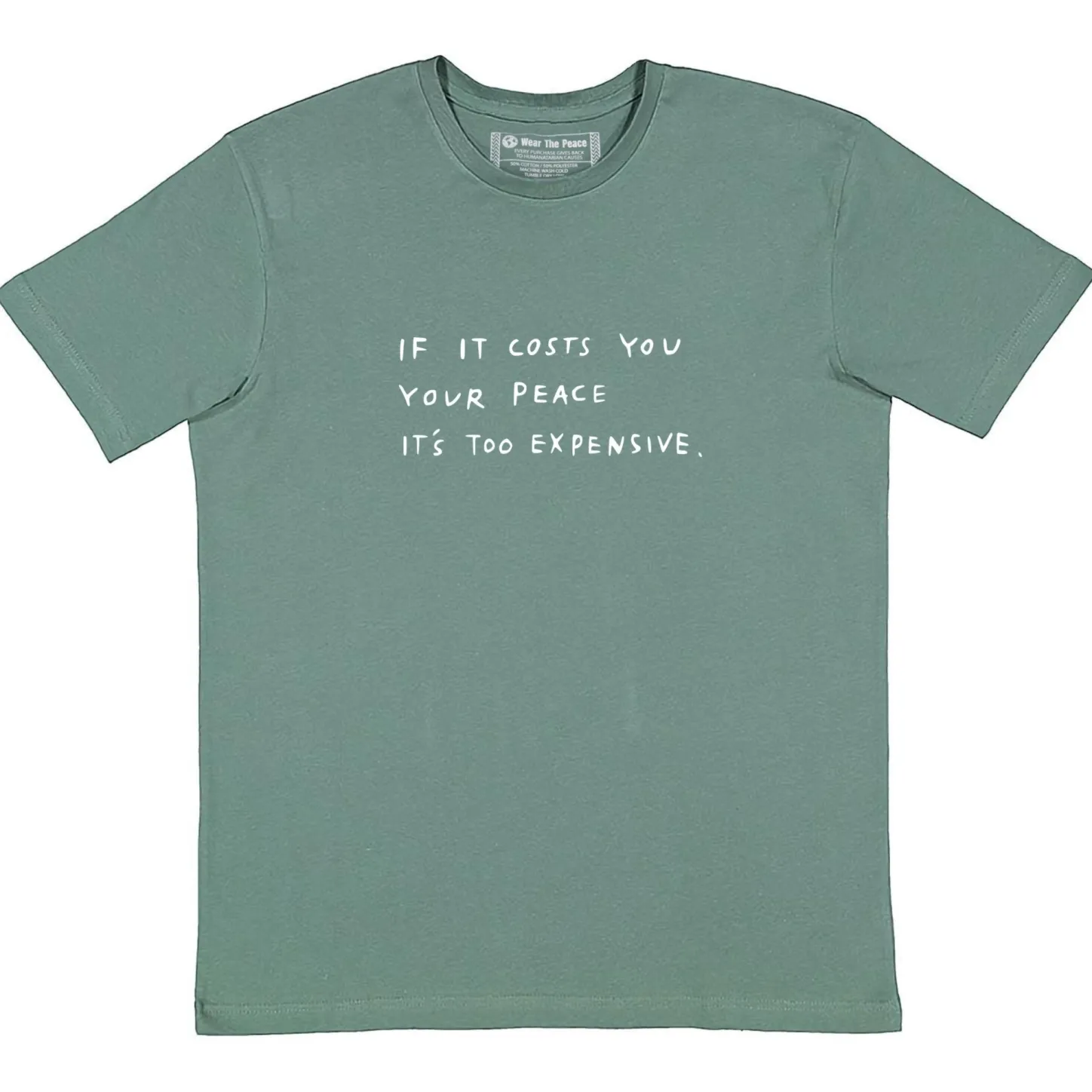 Best Sellers | Gifts Under $30*Wear The Peace The Cost Of Peace Tee