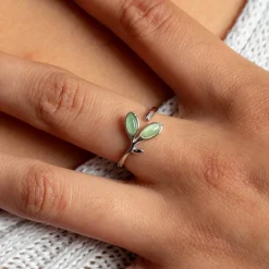 Pins & Accessories | Gifts Under $30*Wear The Peace The Olive Sterling Silver Ring