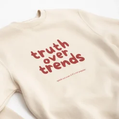 Gifts Under $30 | Clearance*Wear The Peace Truth Over Trends Crewneck