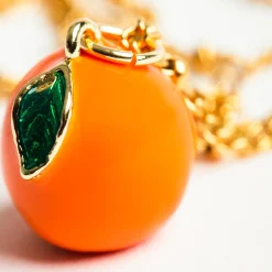 Pins & Accessories | Necklaces*Wear The Peace Yaffa's Orange Necklace