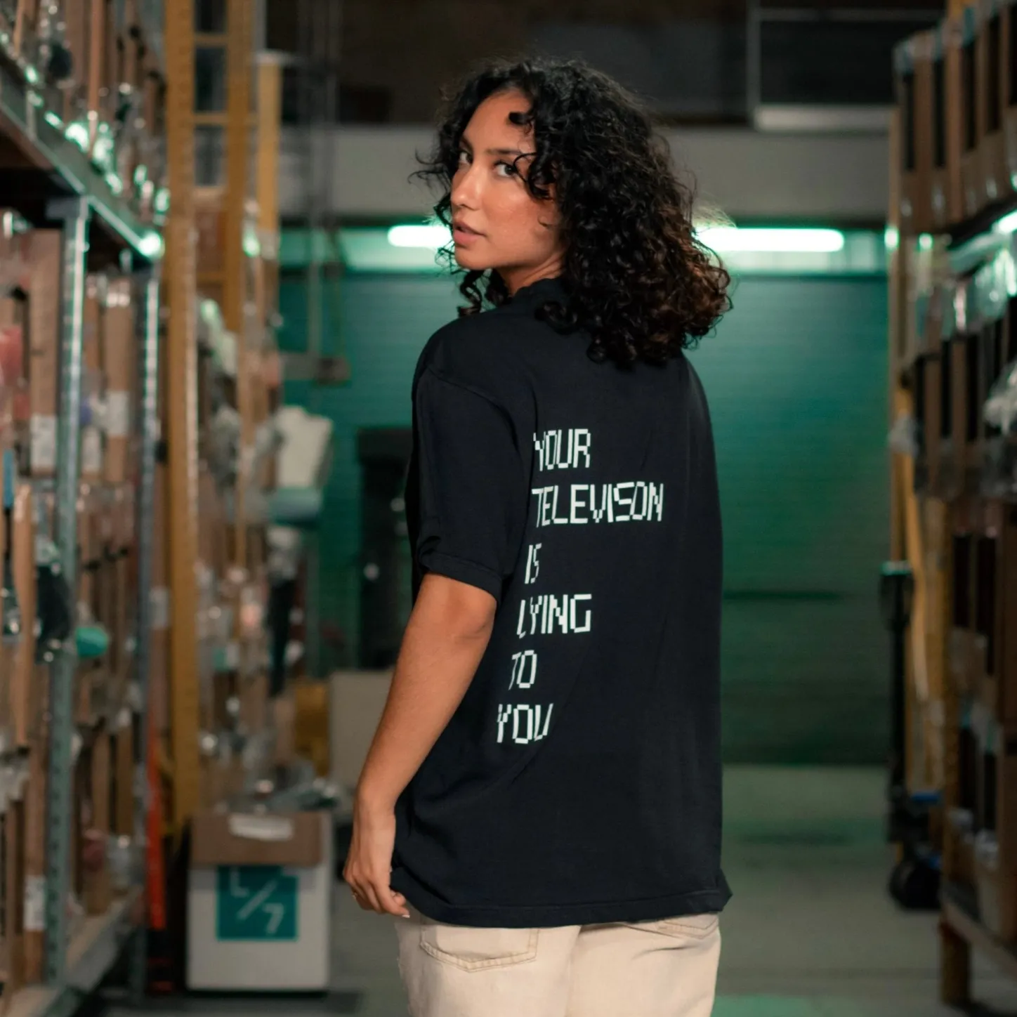 Gifts Under $30 | Tees*Wear The Peace Your Television Is Lying Heavyweight Tee